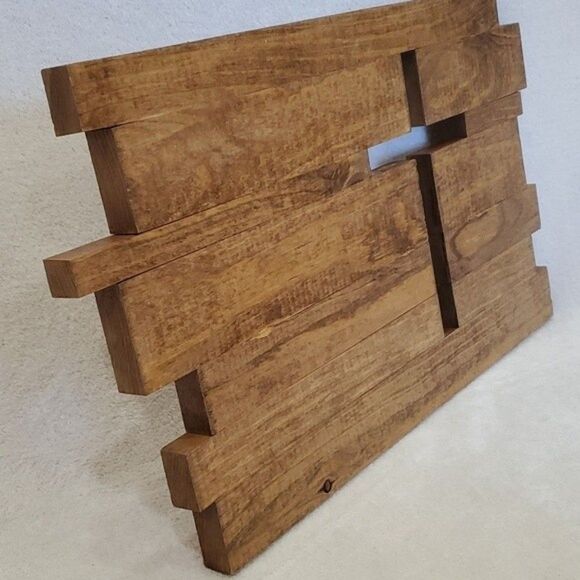 Wooden Cross Wall Decor - Picture 5 of 9